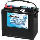 Deka Marine Master 12-Volt 550 CCA Deep Cycle/Starting Marine/RV Battery, Left Front Positive Terminal Image 1
