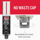 J-B Weld 0.85 Oz. Plastic Bonder Epoxy Syringe, Black Image 6