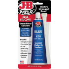 J-B Weld 3 Oz. Blue RTV Silicone Gasket & Sealant Image 1