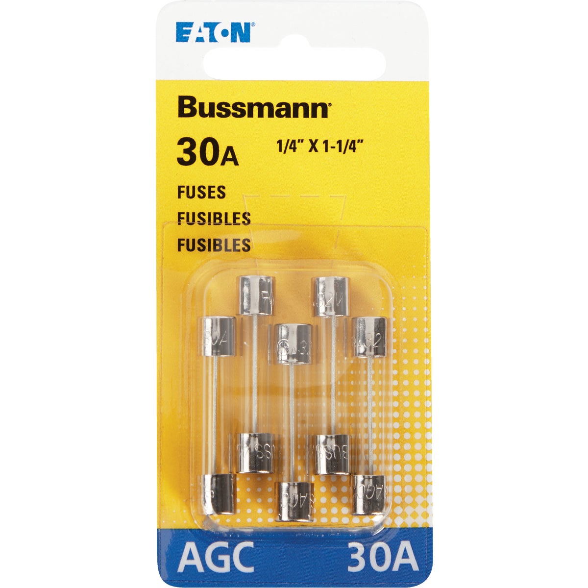 Bussmann 30A 32V Glass Tube Automotive Fuse (5-Pack) Image 2