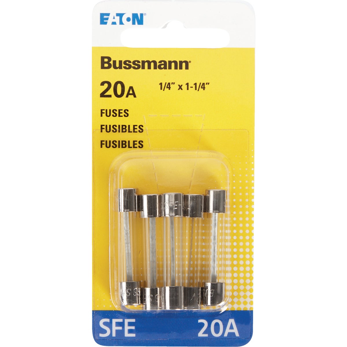 Bussmann 20A 32V SFE Glass Tube Automotive Fuse (5-Pack) Image 2