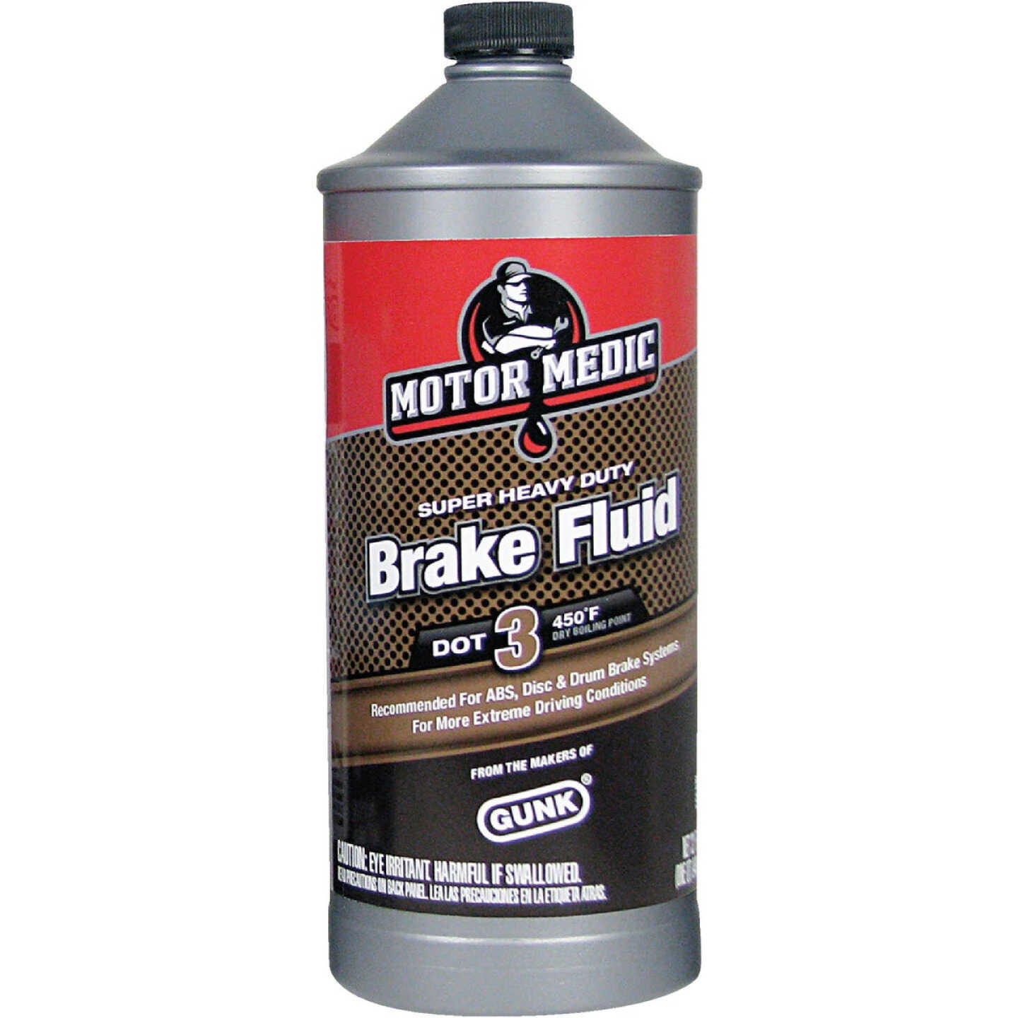 MotorMedic 32 Oz. Super Heavy-Duty DOT 3 Brake Fluid Image 1