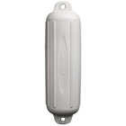 Seachoice 8-1/2 In. x 27 In. White Twin Eye Boat Fender Image 1