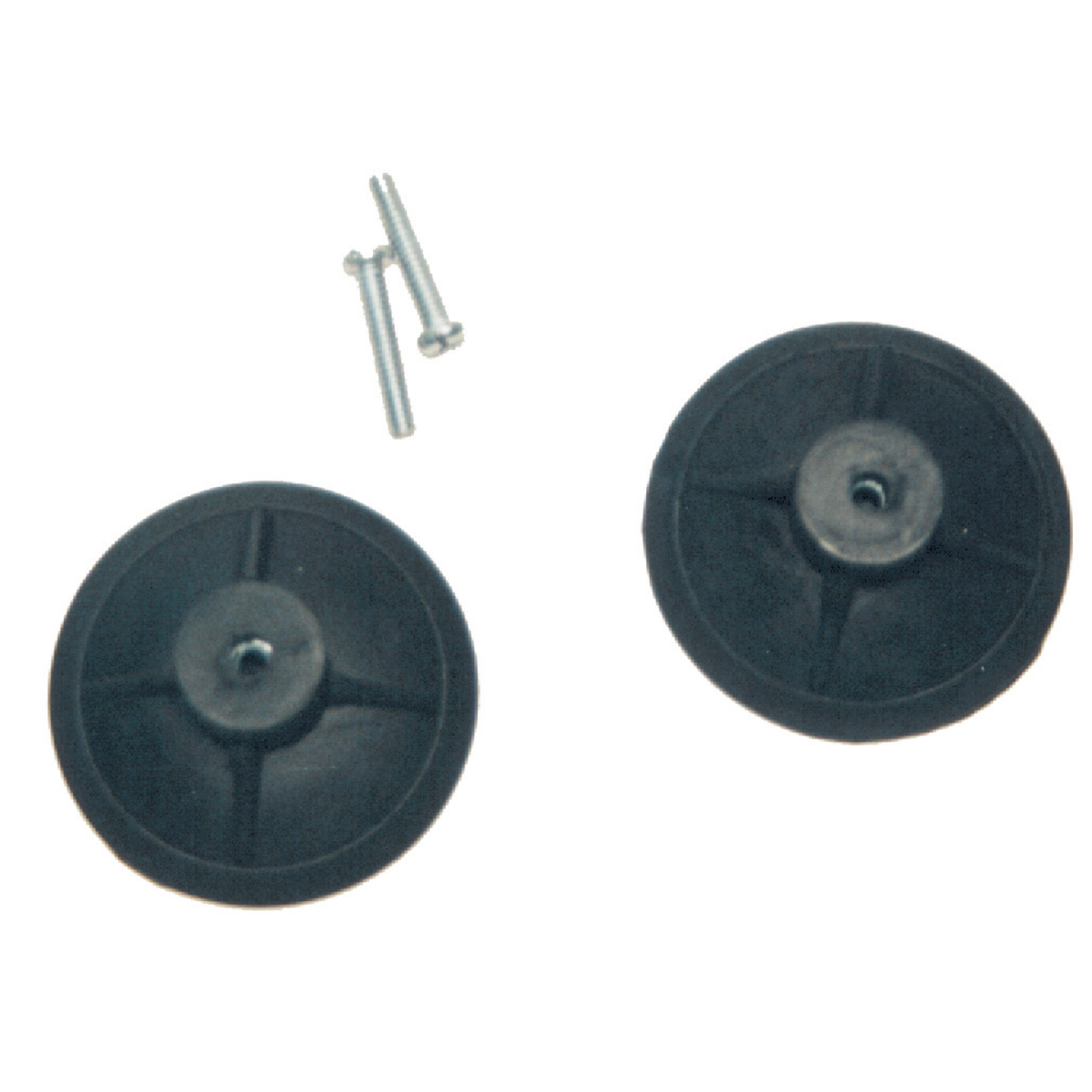 Erickson 3 In. Black Roof Rack Suction Cup (2-Pack) Image 1