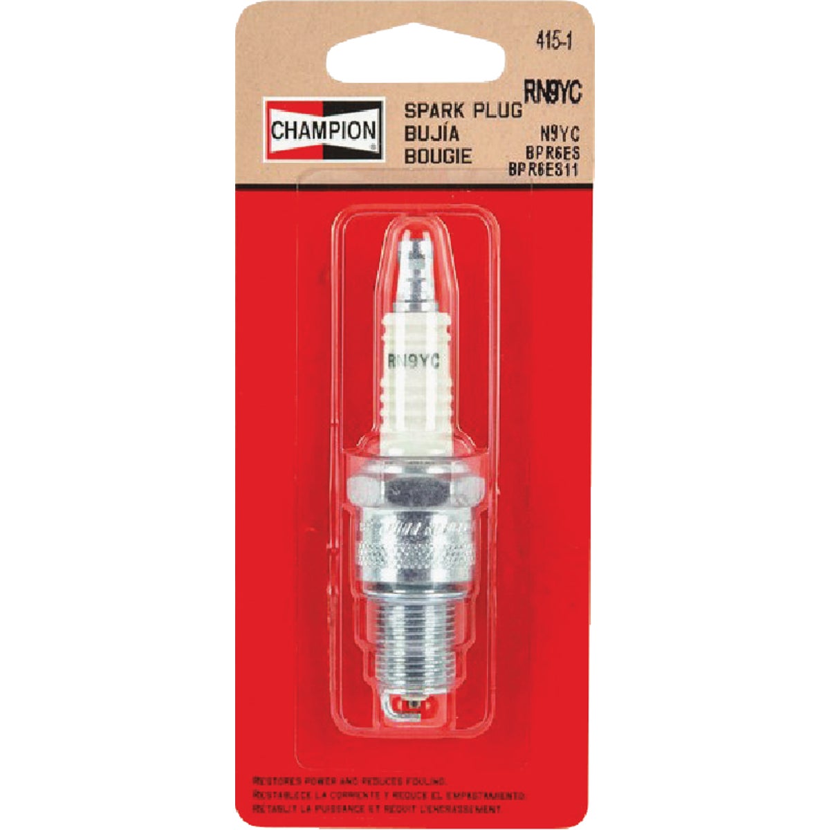 Champion RN9YC Copper Plus Automotive Spark Plug Image 2