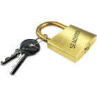 Seachoice 1-1/4 In. Solid Brass Body & Hasp Padlock Image 1