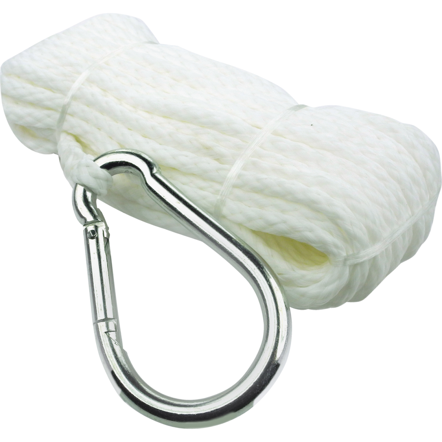 Seachoice 1/4 In. x 50 Ft. Hollow Braided Polypropylene Anchor Line Image 1