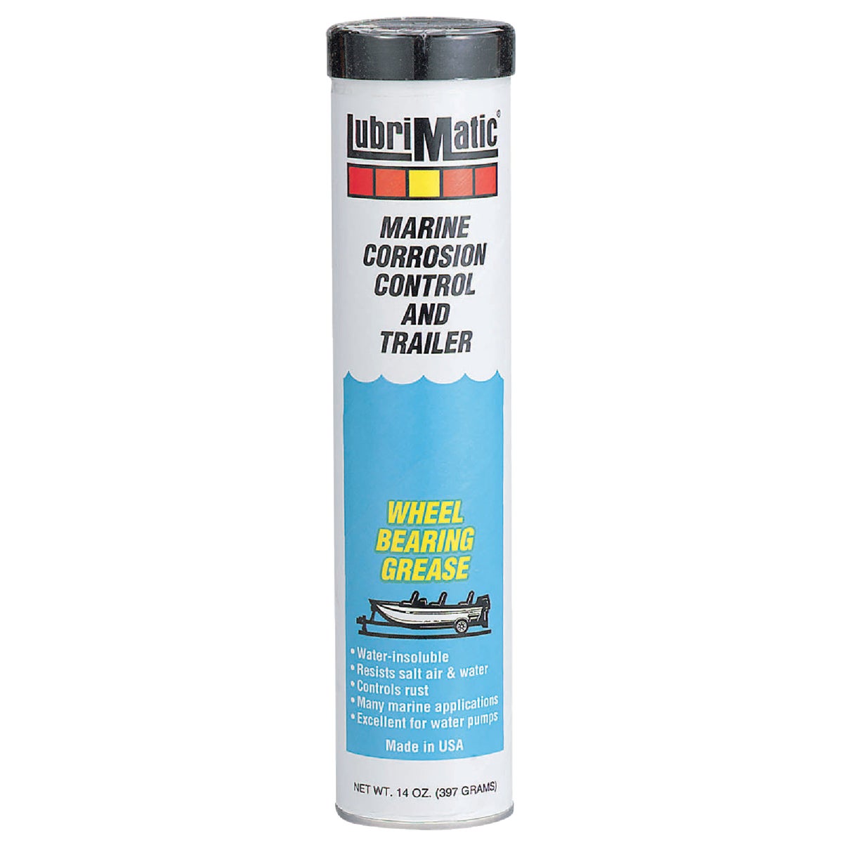 LubriMatic 14 Oz. Cartridge Marine Trailer Wheel Bearing Grease Image 1