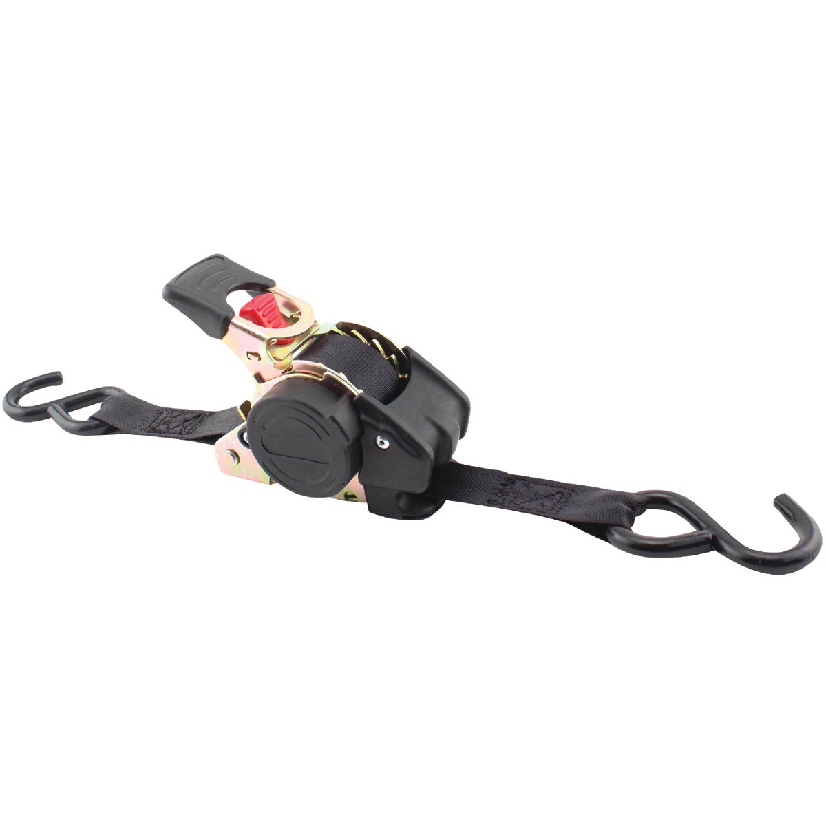 Erickson 1 In. x 10 Ft. 400 Lb. Re-Tractable Ratchet Strap (2-Pack)
