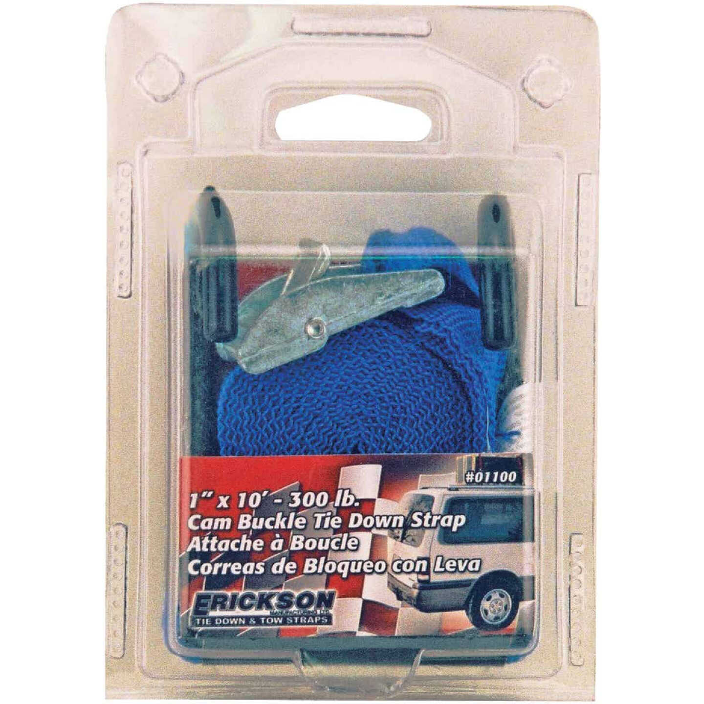 Erickson 1" x 10' Polyester Tie Down Strap Image 2