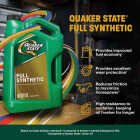 Quaker State Full Synthetic 5W-30 Motor Oil, 1 Qt. Image 3
