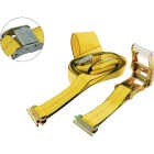 Erickson 4 In. x 22 Ft. Adjustable Standard Tire E-Track Ratchet Strap Image 2