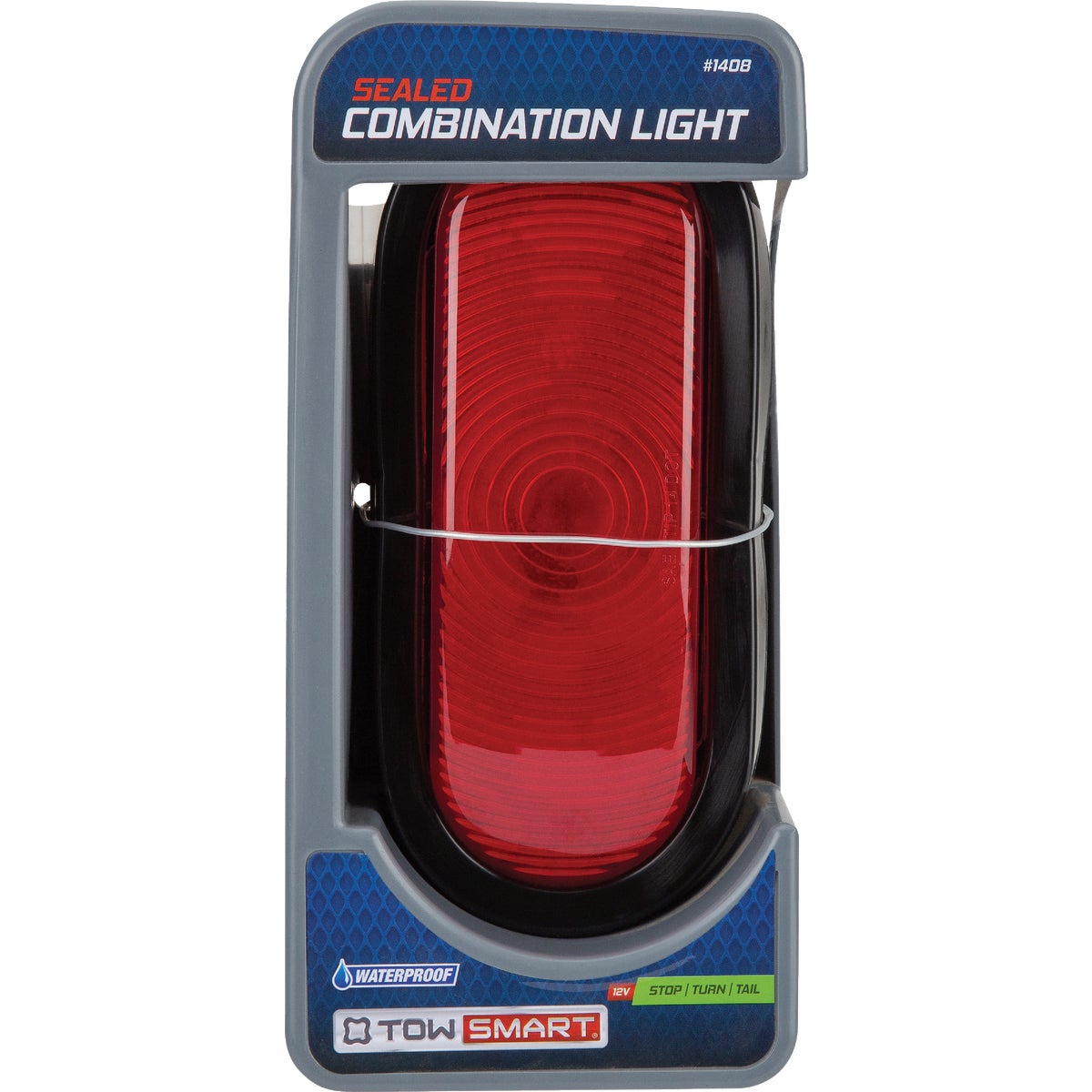 TowSmart Red Sealed Oblong Stop Turn & Tail Light
