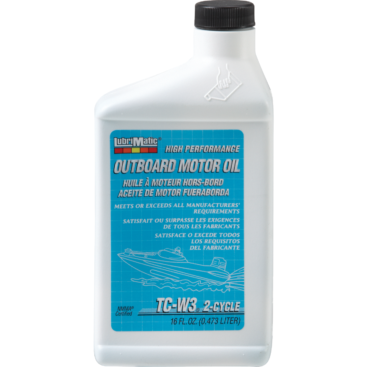 LubriMatic 16 Oz. Outboard 2-Cycle Motor Oil Image 1