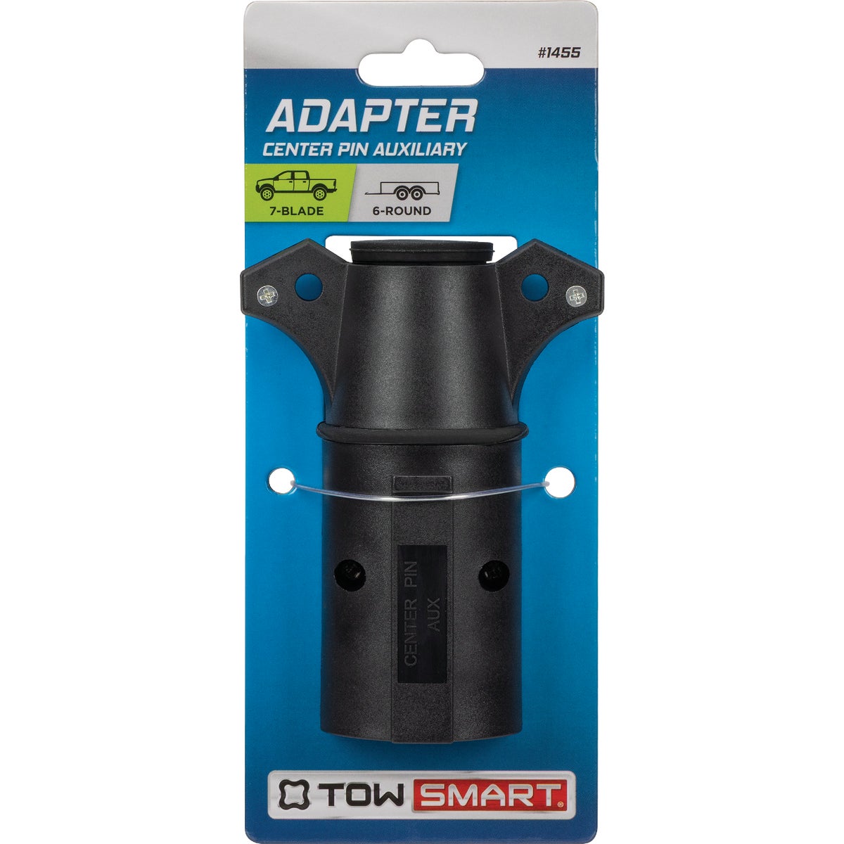TowSmart 7-Blade to 6-Round Plug-In Adapter