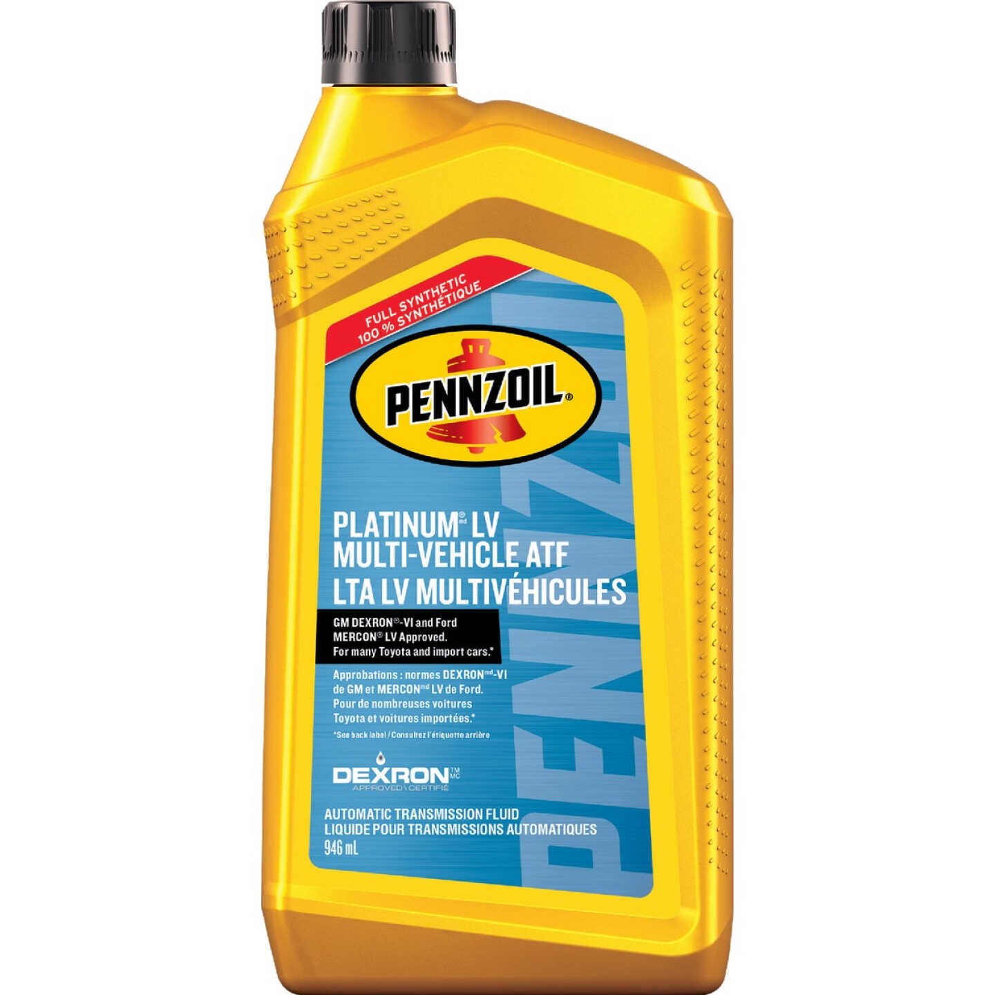 Pennzoil Platinum LV 1 Qt. Multi-Vehicle Automatic Transmission Fluid Image 1