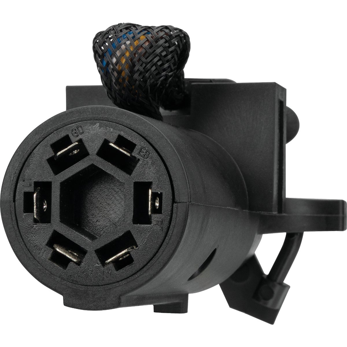 TowSmart 7-Blade to 6-Round and 5/4-Wire Flat Plug-In Adapter Image 5