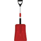 Oskar 9-1/2 In. Poly Emergency Automotive Snow Shovel with Extendable Steel Handle Image 1