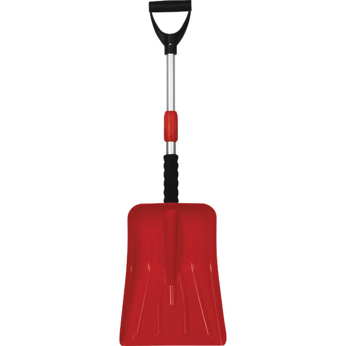 Oskar 9-1/2 In. Poly Emergency Automotive Snow Shovel with Extendable Steel Handle Image 1