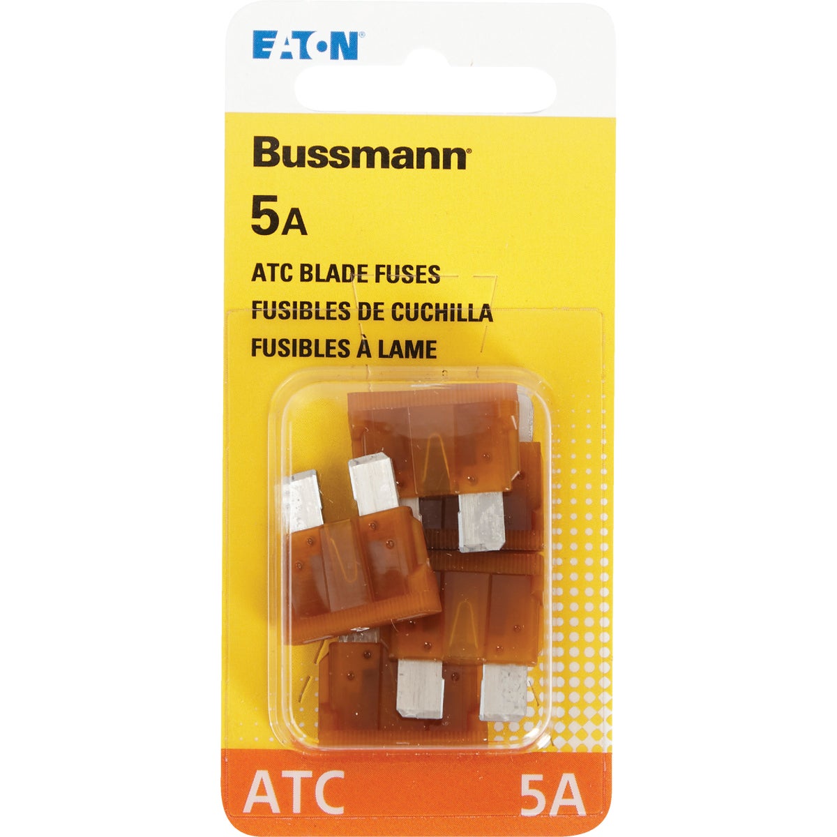 Bussmann 5A 32V ATC Blade Automotive Fuse (5-Pack) Image 2