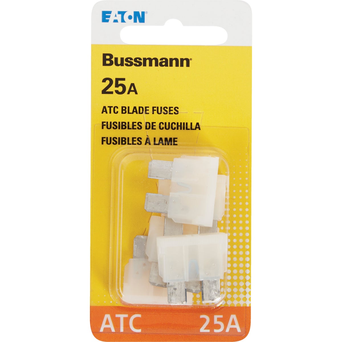 Bussmann 25A 32V ATC Blade Automotive Fuse (5-Pack) Image 2