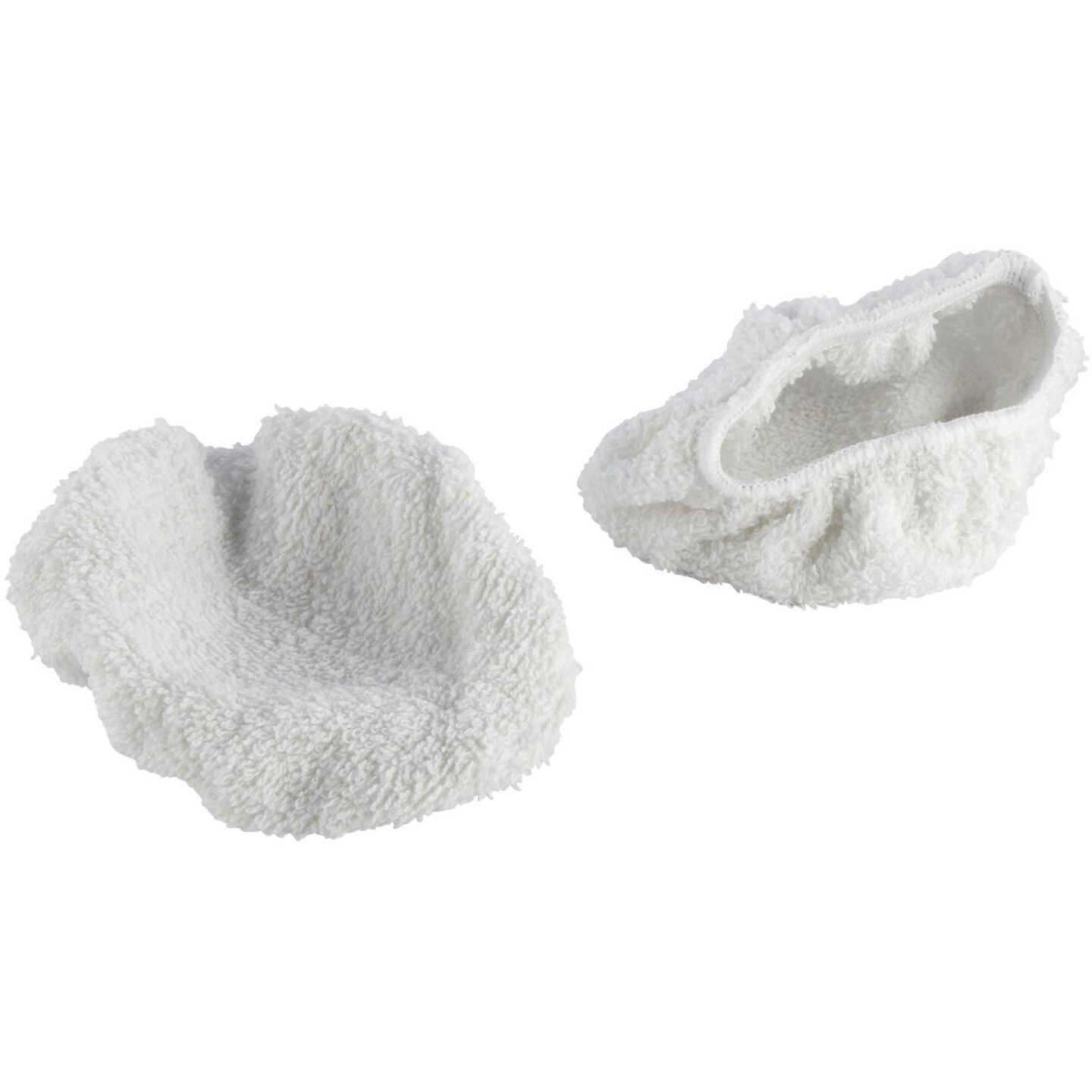 Auto Spa 5" To 6" Washable Cotton Polishing Bonnet, (2-Pack) Image 1