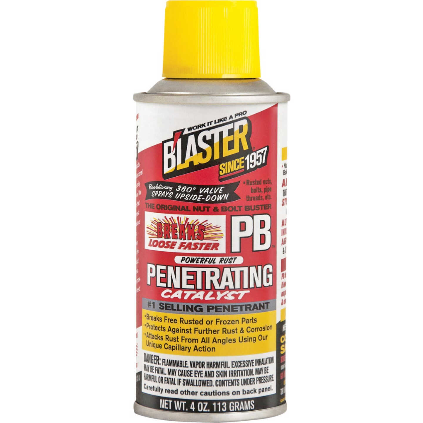 Blaster 4 Oz. Aerosol PB Penetrating Catalyst Penetrant Image 1