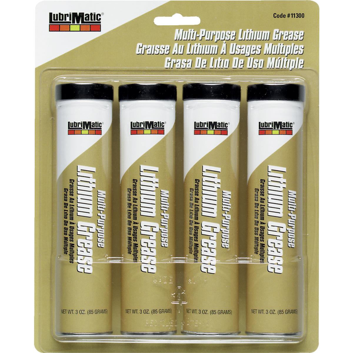 LubriMatic 3 Oz. Cartridge Multi-Purpose Lithium Grease (4-Pack) Image 1