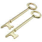 Lucky Line Zinc Skeleton Key, (2-Pack) Image 1