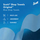 Scott 11 In. W x 9.4 In. L Disposable Original Shop Towel (55-Sheets) Image 5