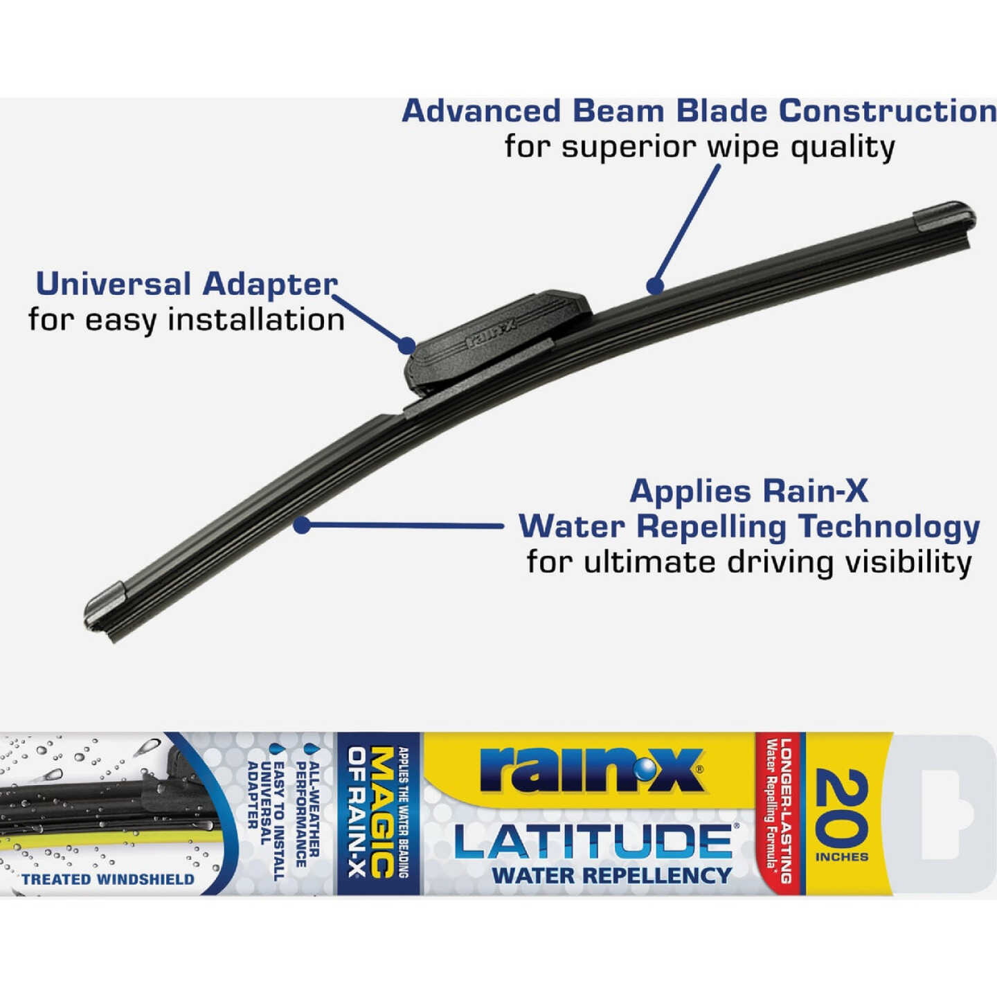 Rain-X Latitude 20 In. Wiper Blade Image 8