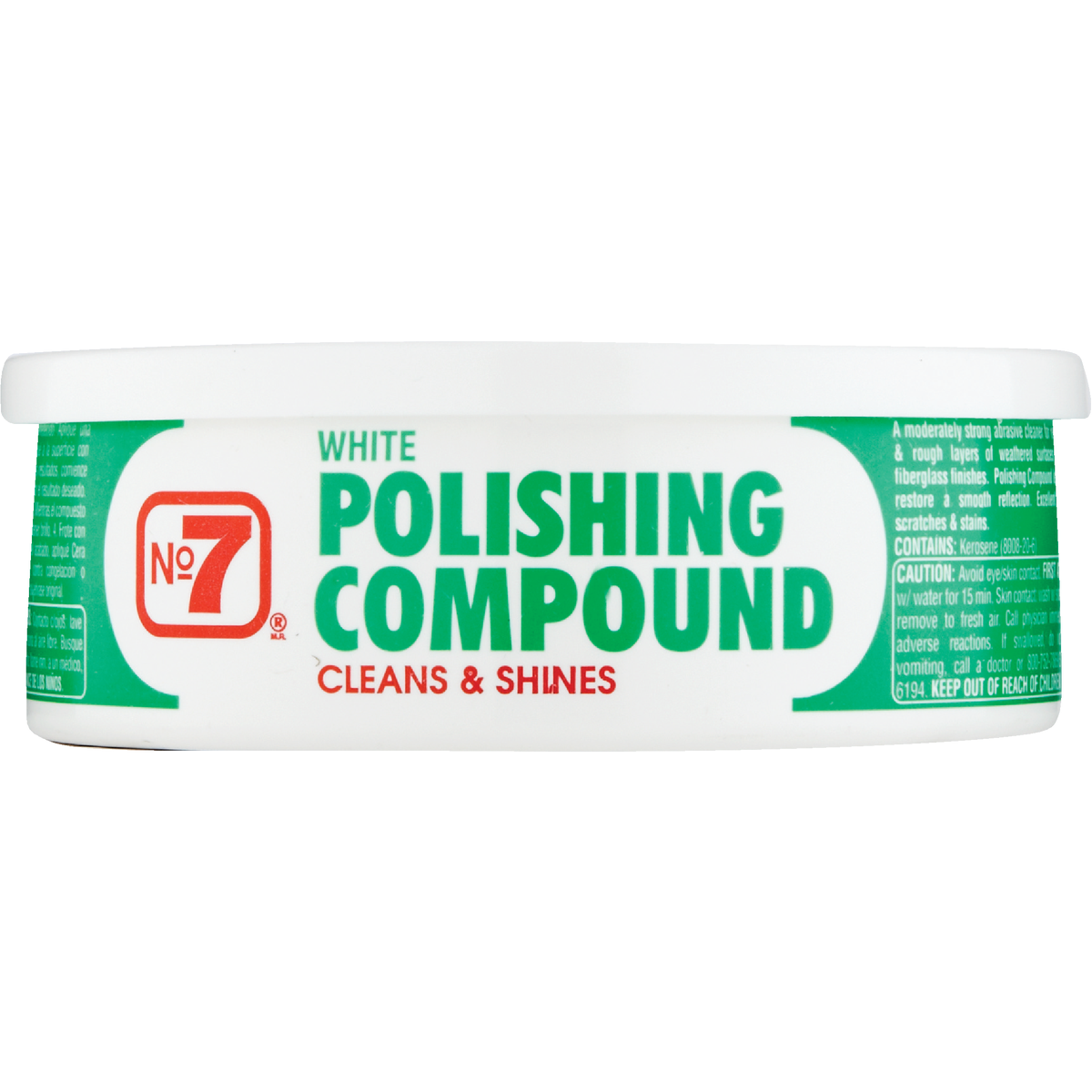  NO. 7, 10 Oz. Paste White Polishing Compound Image 2