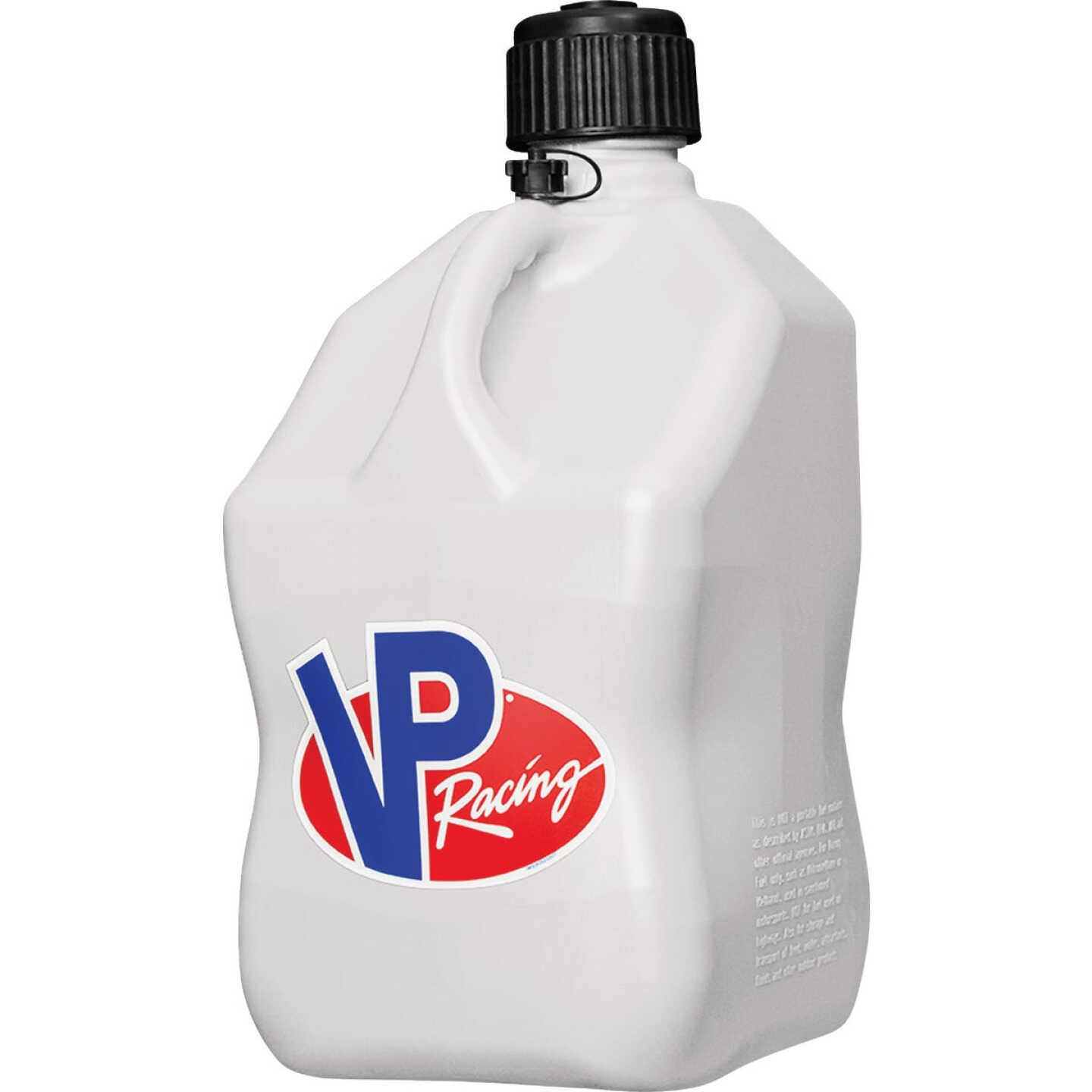 VP Racing 5.5 Gal. Motorsport Utility Jug with Hose, White Image 1