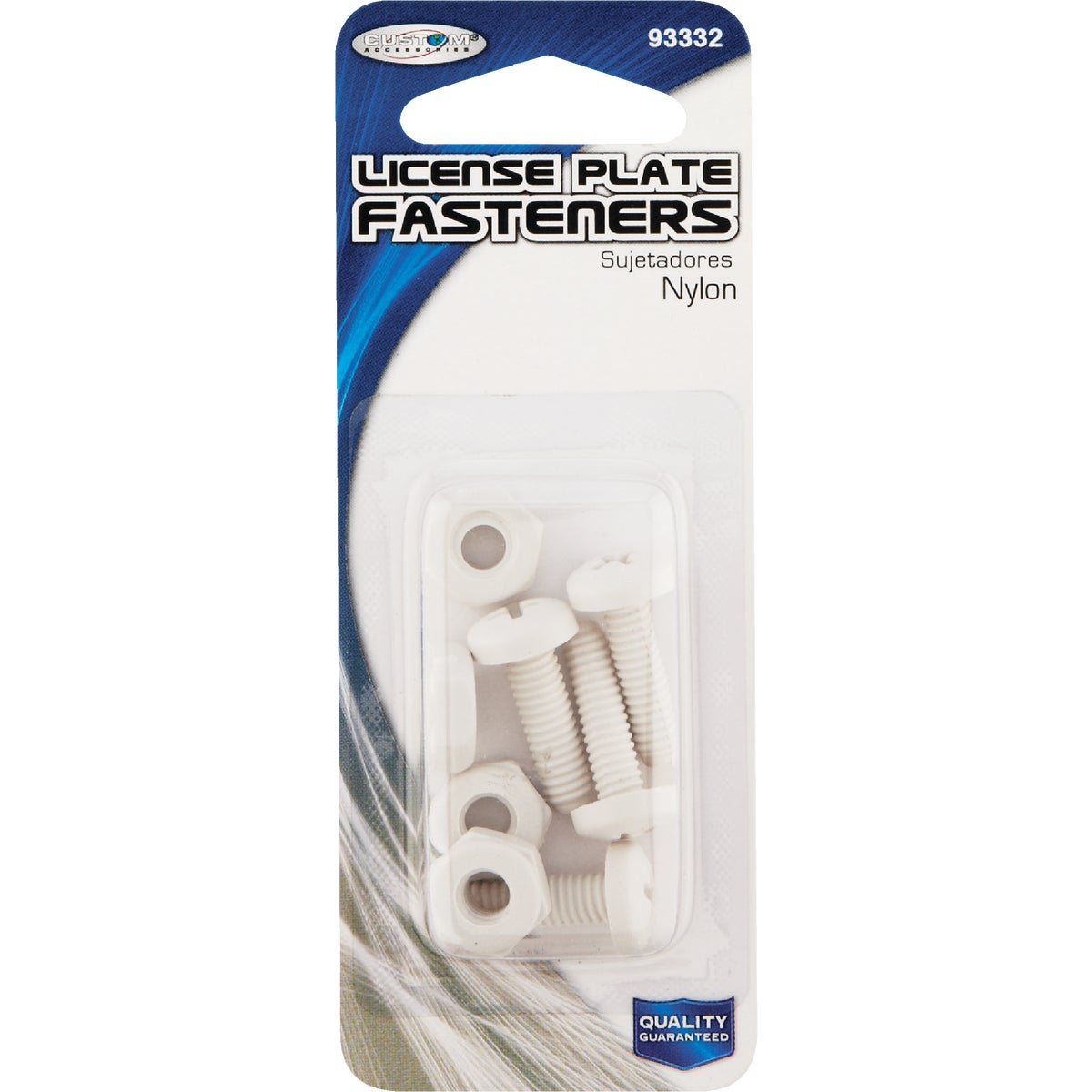 Custom Accessories Nylon License Plate Fasteners Image 2