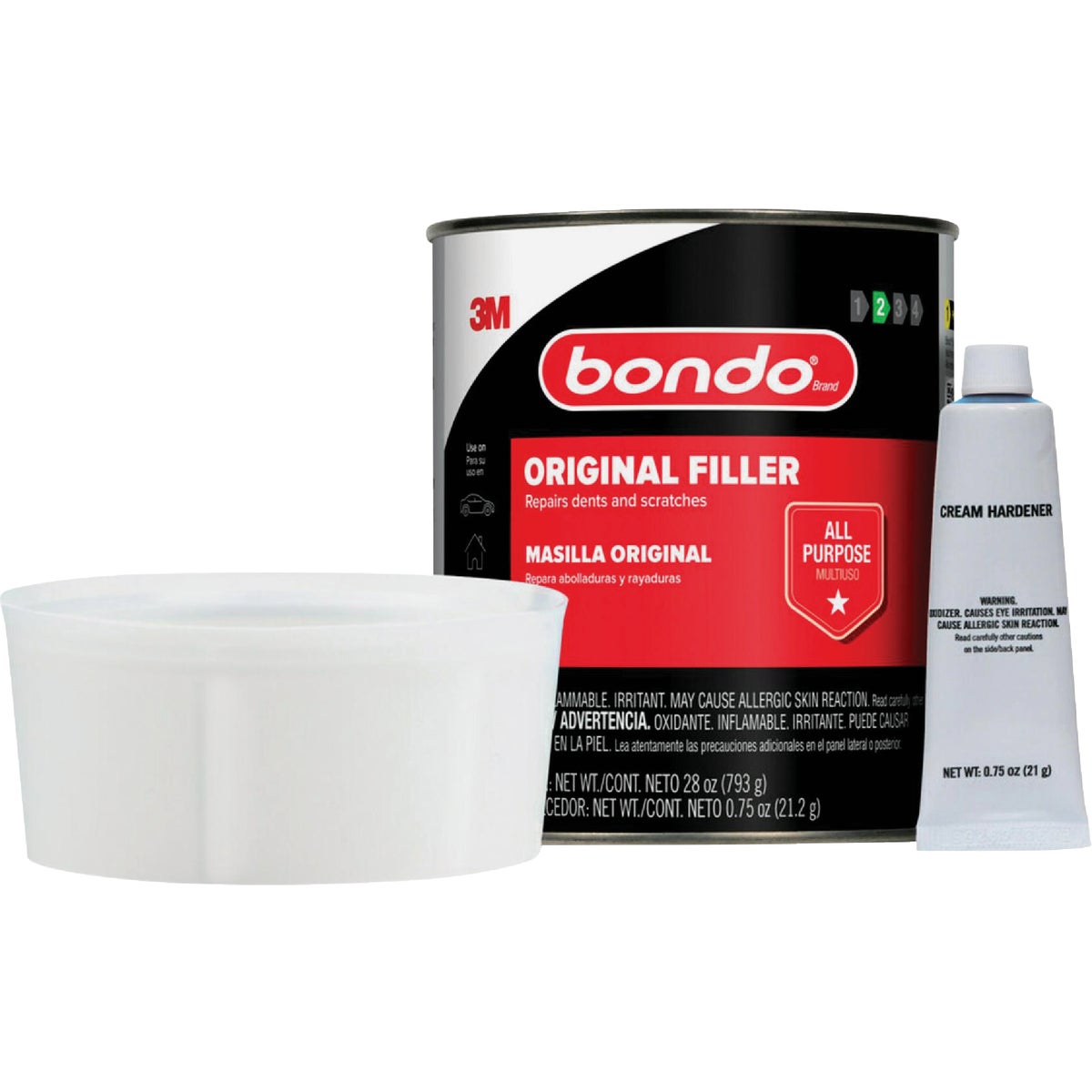 Bondo 1 Qt. Original Body Filler with Hardener Image 3