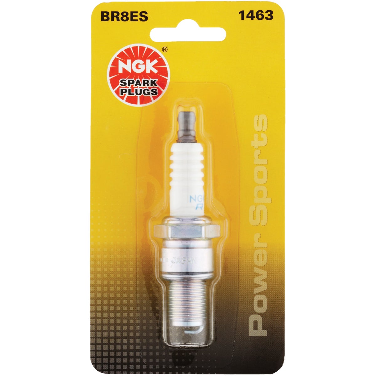 NGK BR8ES Power Sports Spark Plug (Solid) Image 2