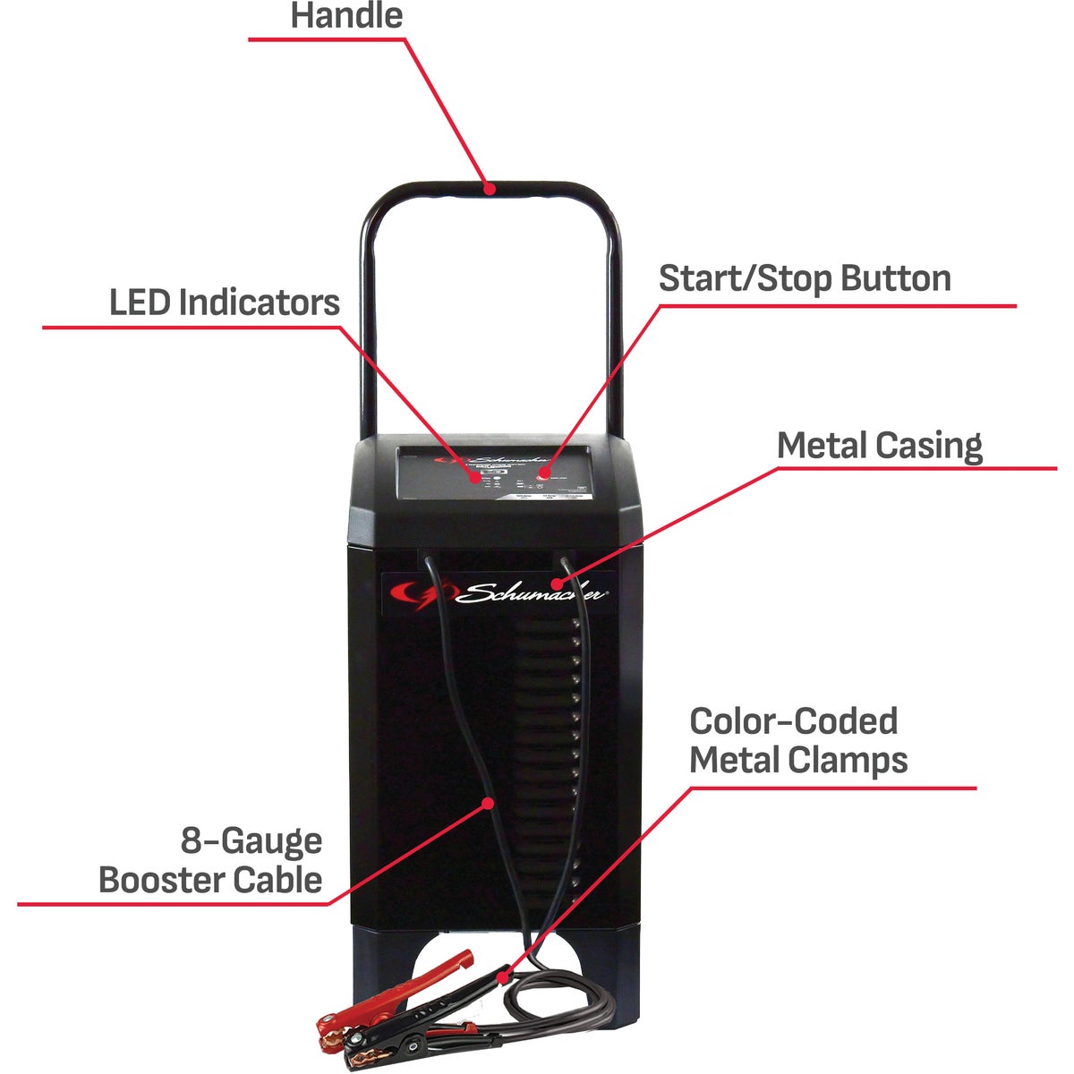  Schumacher 200A Automatic Battery Charger Image 2