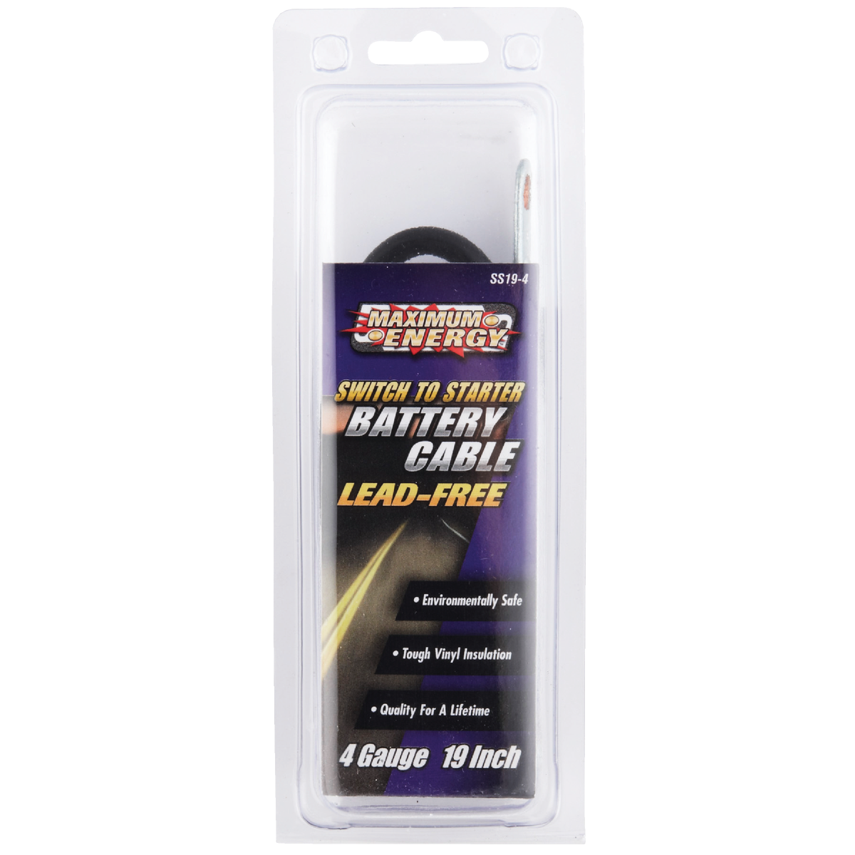  Road Power 19 In. 4 Gauge Switch-to-Start Battery Cable Image 2