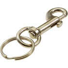 Lucky Line Nickel-Plated Zinc 7/8 In. x 2-1/8 In. L. Key Chain Image 1