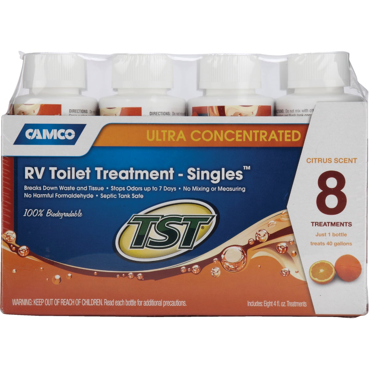 TST Ultra Concentrated RV Tank Treatment Singles, 4 Oz., (8-Pack) Image 4
