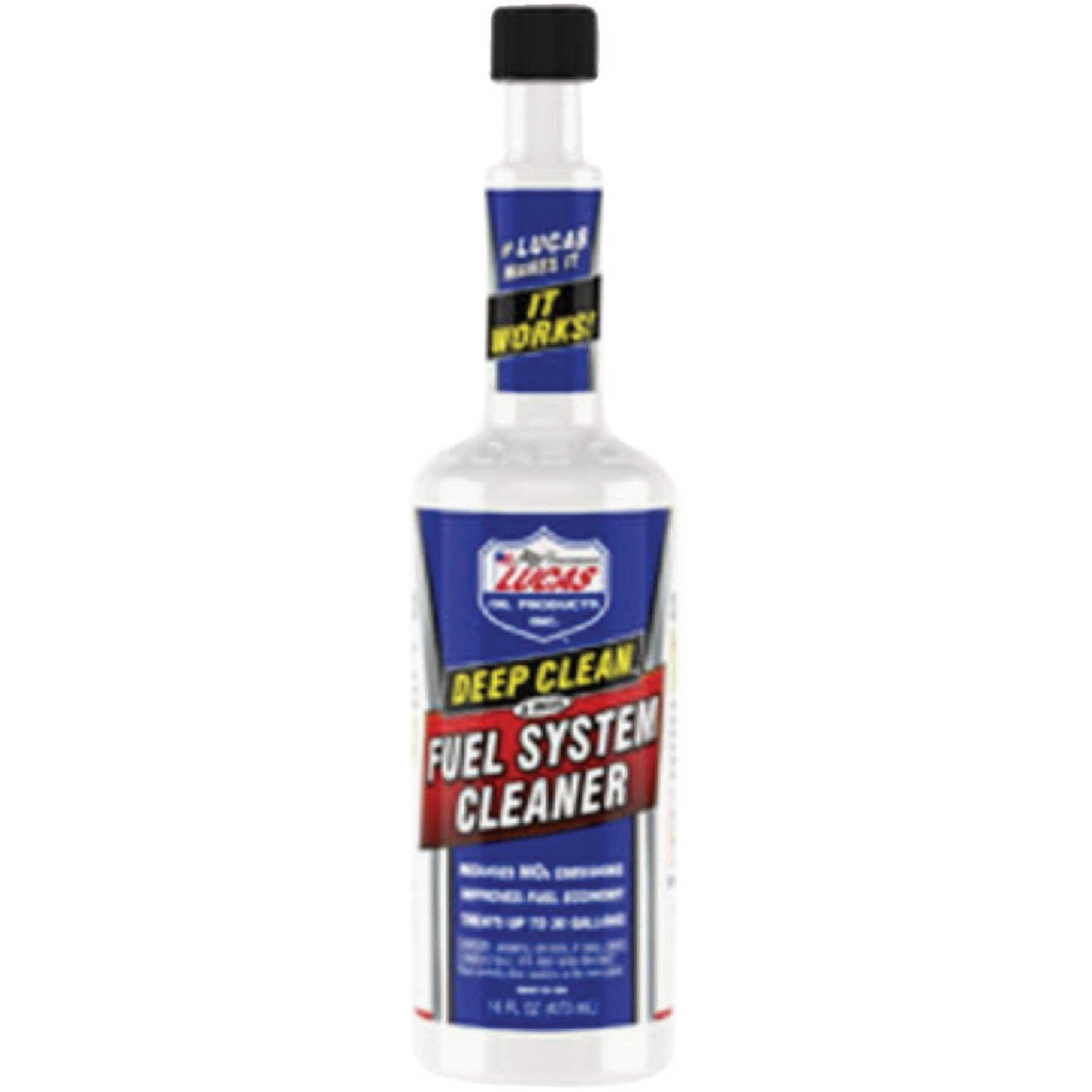 Lucas Oil 16 Oz. Fuel System Deep Clean Image 1