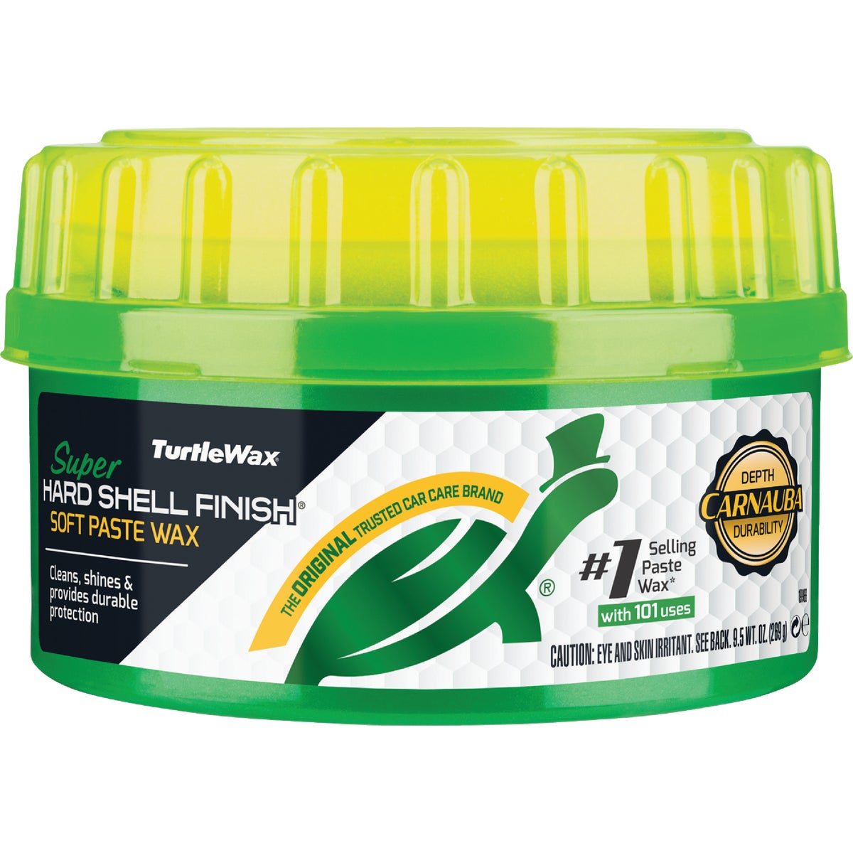 Turtle Wax Super Hard Shell Paste 9.5 Oz. Car Wax