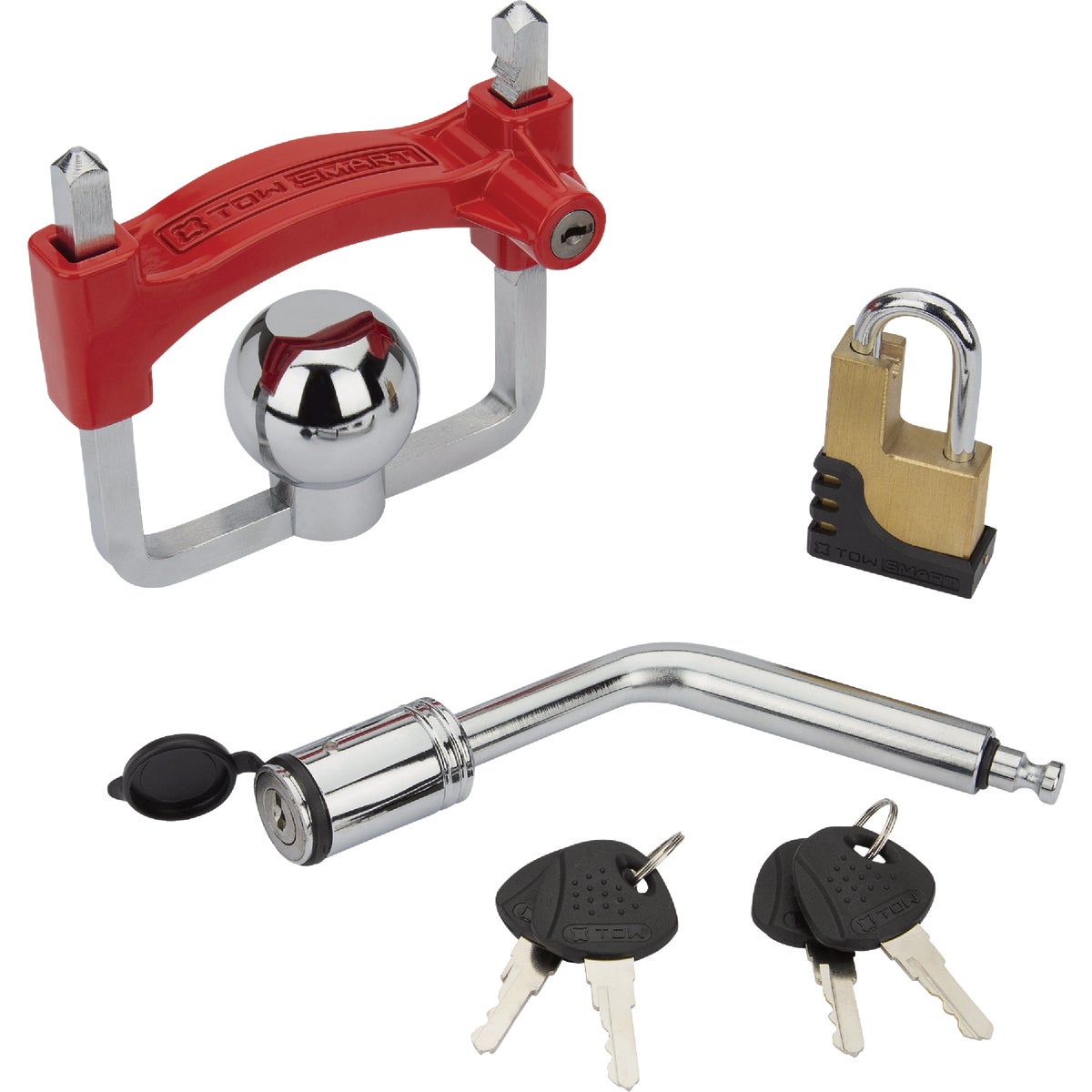 TowSmart Coupler Anti Theft Lock Kit Image 1