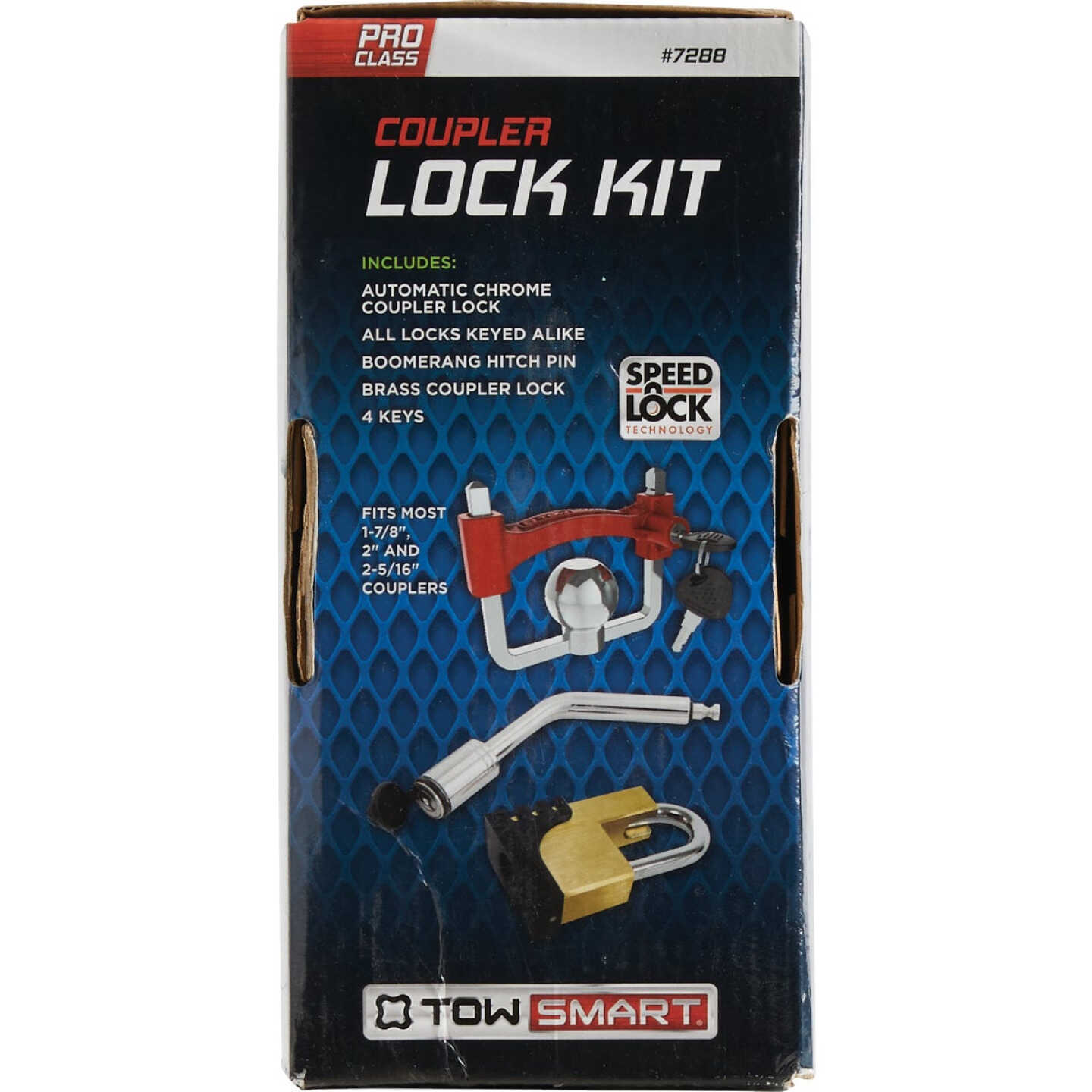 TowSmart Coupler Anti Theft Lock Kit Image 3