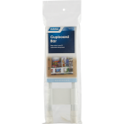 Camco Extends 10 In. to 17 In. White Cupboard RV Storage Bar Image 3