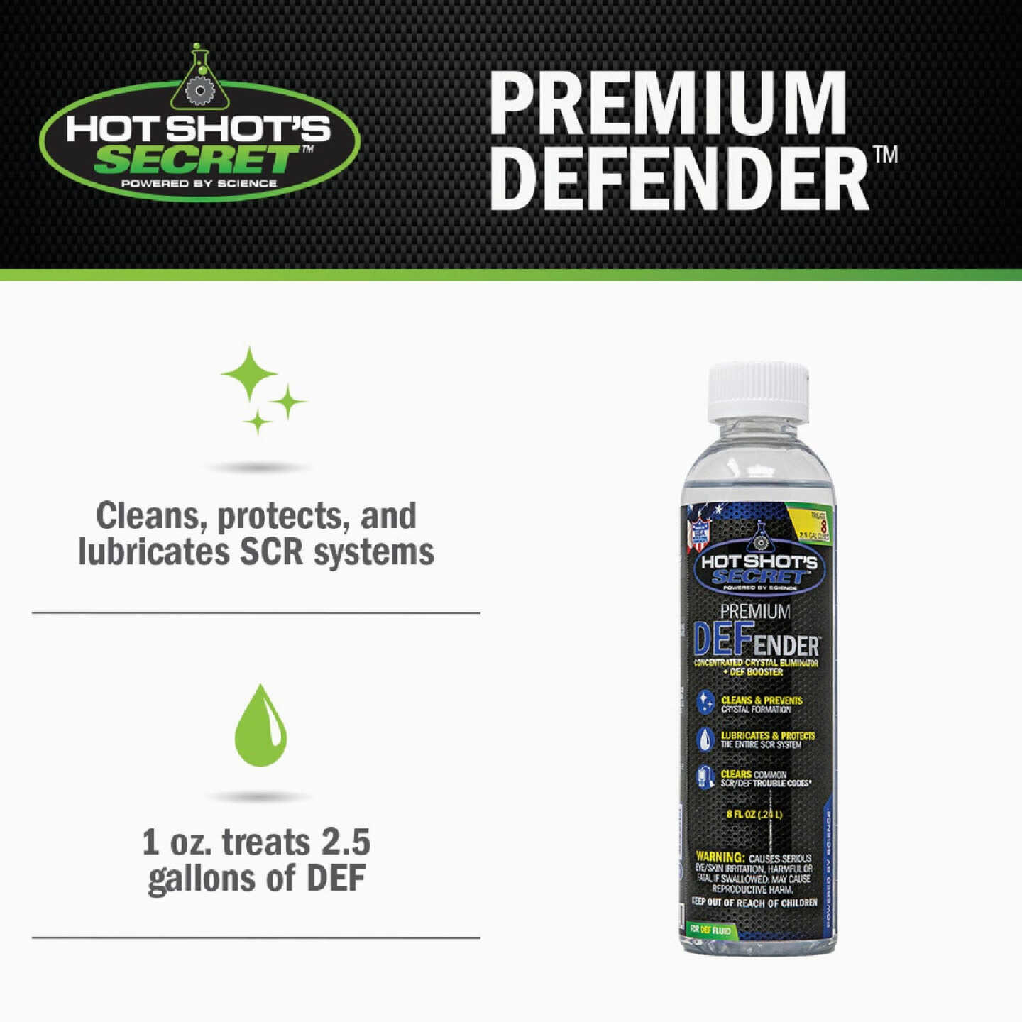 Hot Shot's Secret 8 Oz. DEFender Crystal Eliminator & DEF Booster Image 6