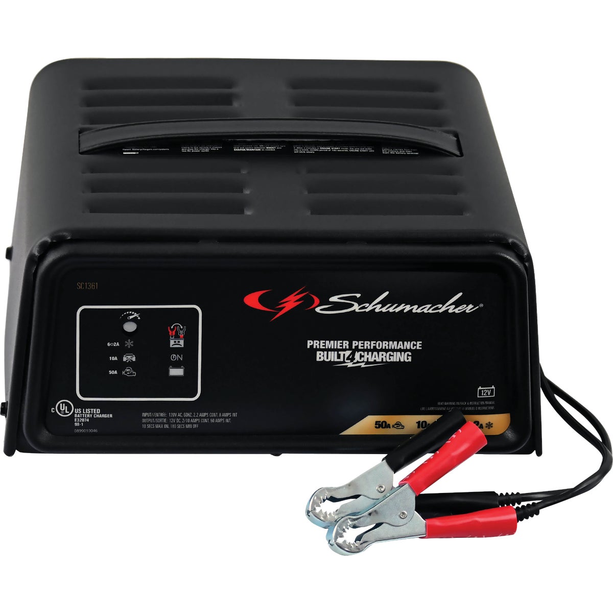 Schumacher 12V 50A Automatic Battery Charger