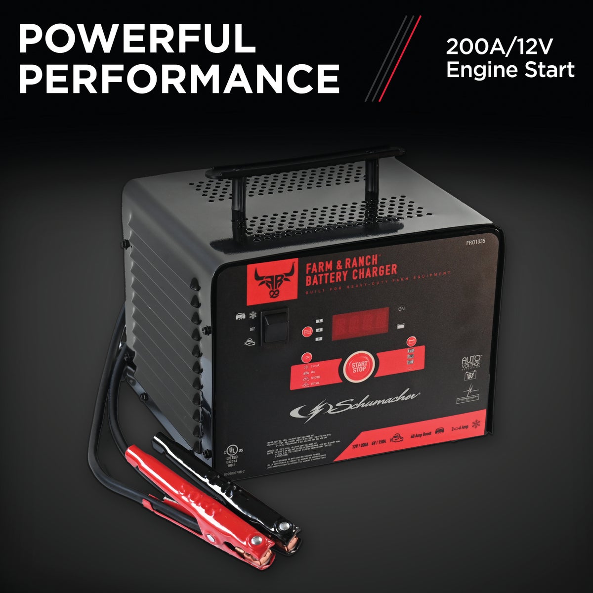 Schumacher 200A Automatic Battery Charger Image 3