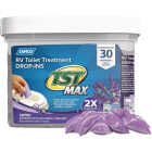 Camco TST MAX RV Toilet Treatment Drop-Ins, Lavender (30-Ct.) Image 1