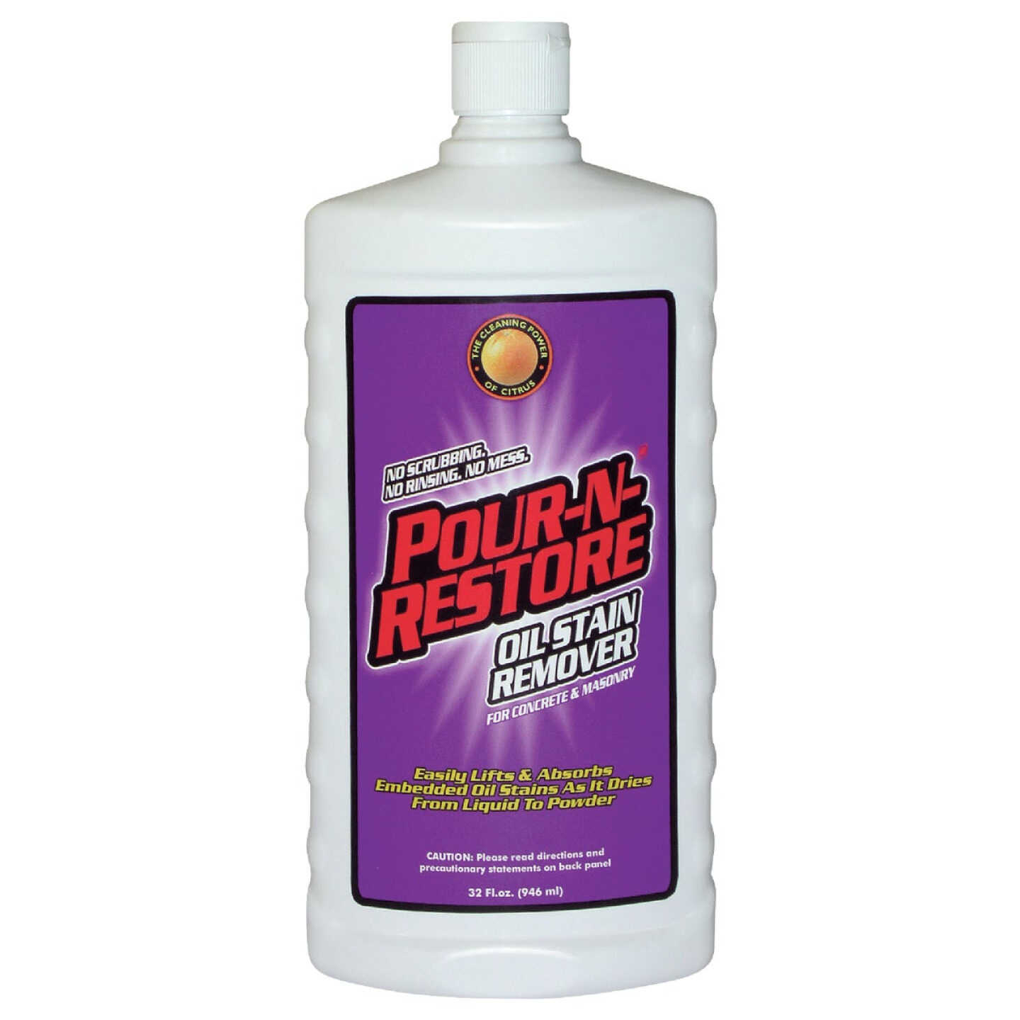 Pour-N-Restore 32 Oz. Concrete And Masonry Oil Stain Remover Image 1